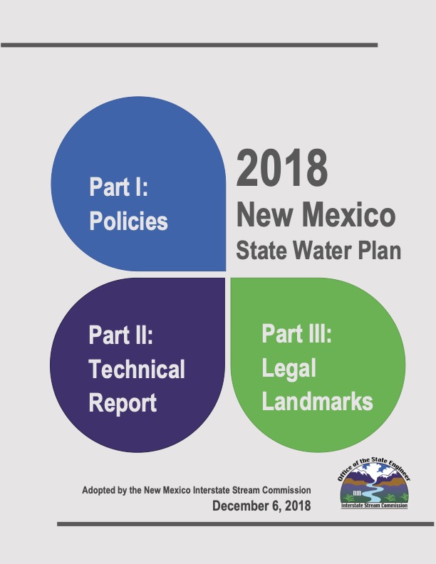 Front Cover of State Water Plan 2018